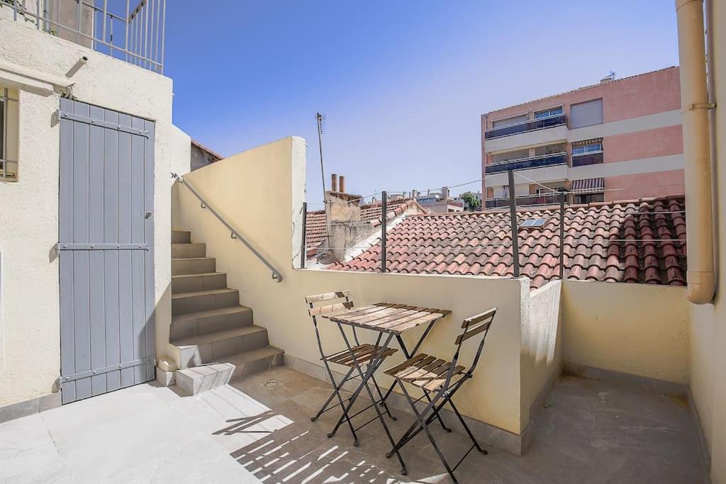 Endoume, Charmant T2 Au Calme, Terrasse, 13007 Marseille Eksteriør bilde